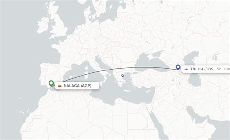 Direct Non Stop Flights From Malaga To Tbilisi Schedules