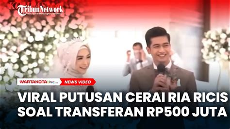 Viral Isi Gugatan Cerai Ria Ricis Pihak Teuku Ryan Klarifikasi Soal