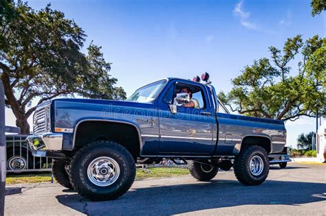 1985 Chevrolet Custom Deluxe 10 Pickup Truck Editorial Stock Photo