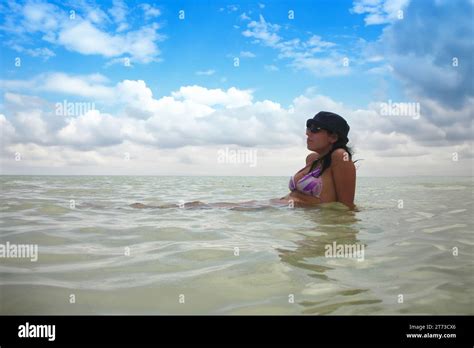 Indian Ocean Woman Bikini Hi Res Stock Photography And Images Alamy