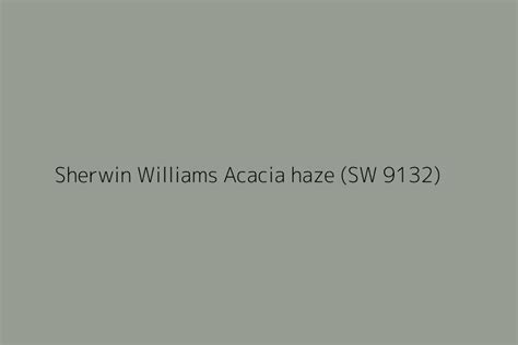 Sherwin Williams Acacia Haze Sw 9132 Color Hex Code