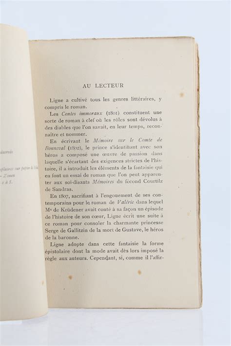 Lettres De F Dor Alphonsine By Ligne Charles Joseph Prince De