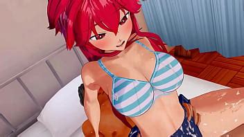 Ruivinha Peituda Gostosa De Anime Hentai Fazendo Um Reverse Cowgirl Bem Gostoso Xvideos