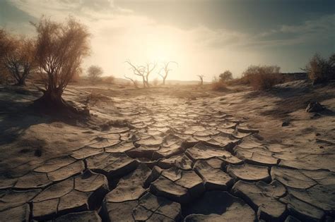 Sequía Carencia O Ausencia De Precipitaciones Durante Un Largo Período