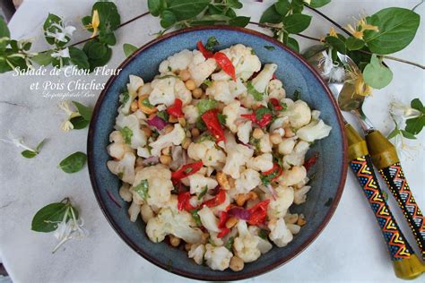 Salade de chou fleur et pois chiches Les petits plats de Béa