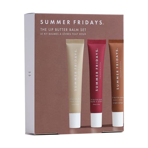 The Lip Butter Balm Set Summer Fridays ≡ Sephora