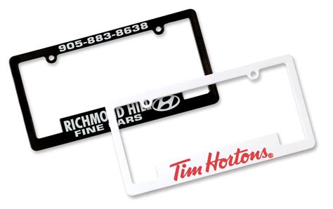 Custom License Plate Frames - Personalized Frames For Dealerships ...