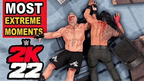 WWE 2K22 WWE 2K22 Extreme Moments WWE 2K22 OMG Moments Wwe2k22