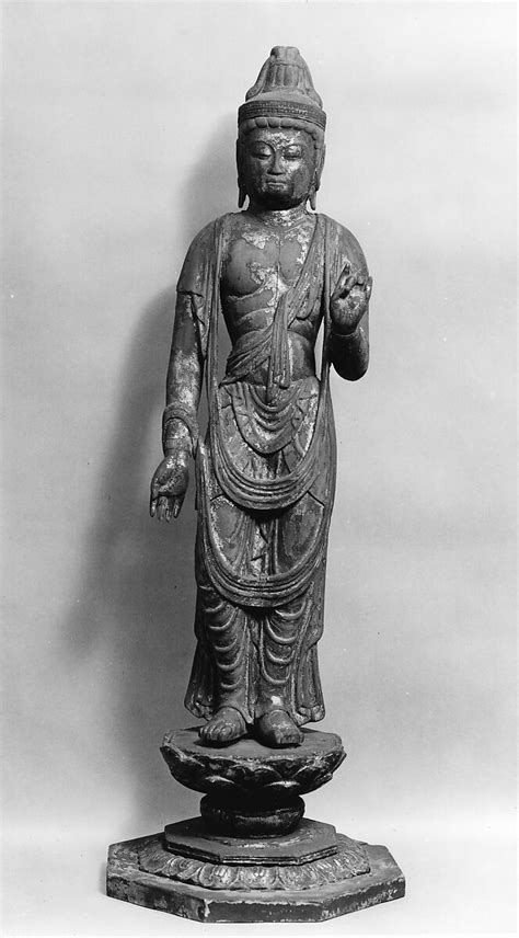 Kannon Bosatsu Japan Heian Period The Metropolitan