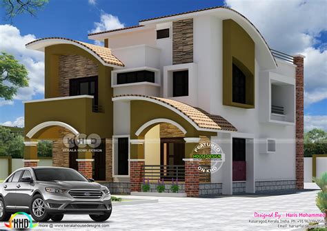 2233 Sq Ft 5 Bhk Modern House Plan