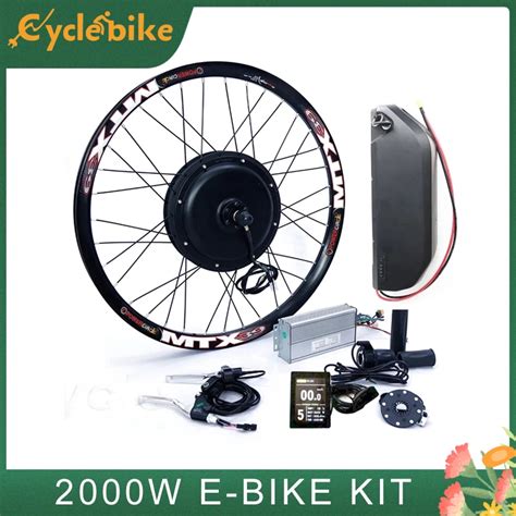 Kit De Convers O Ebike W Motor Do Cubo Da Roda C