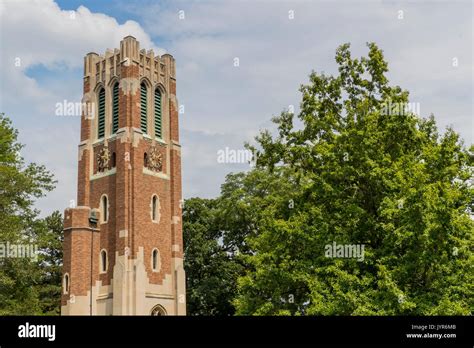 Michigan State University Campus Stock Photo - Alamy