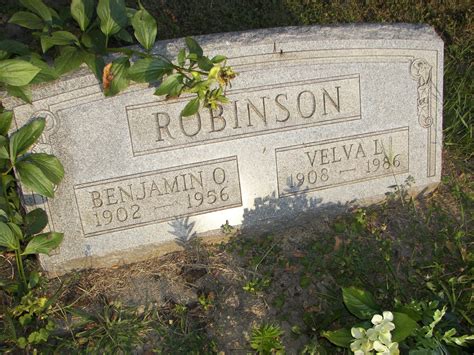 Benjamin Opell Robinson 1902 1956 Memorial Find A Grave