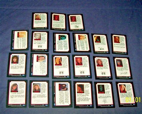 Forty Five 45 1991 Impel Mega Metal Rock Card Lot EBay