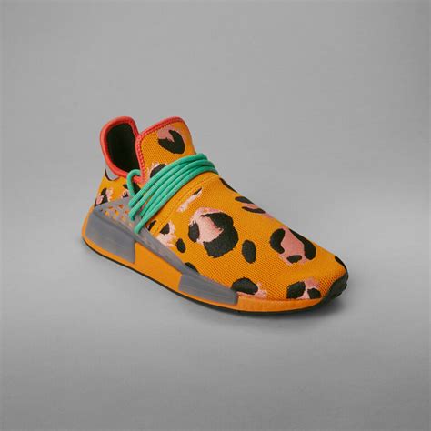 Pharrell Williams X Adidas Hu Nmd Animal Print Orange Gz4439 Nice Kicks