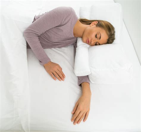 Better Sleep Pillow White Goose Down Sleeping W Arm Under Pillow EBay