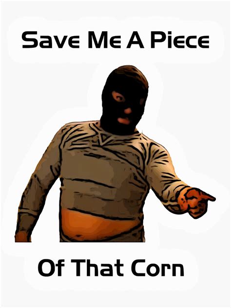 art save   piece   corn gifts idea sticker  sale