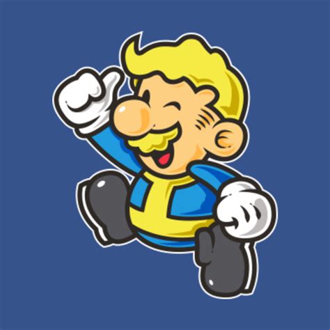 Super Jump VB - Vault Boy - T-Shirt | TeePublic