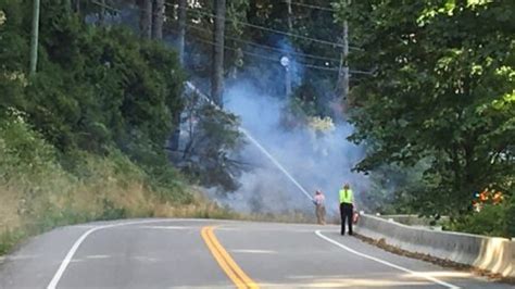 Home Destroyed In Vancouver Island Wildfire That Closed Highway