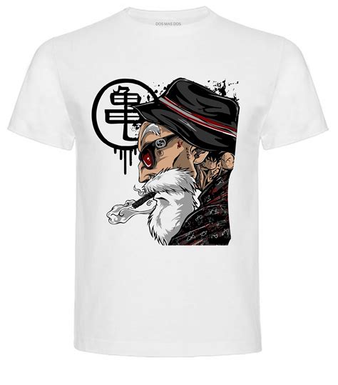 Camiseta Maestro Roshi Dos M S Dos Estampaciones