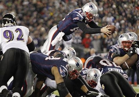 Tom Brady Runs For Game Winning Touchdown During Uneven Afc