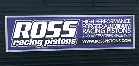 Ross Pistons Trackside 12ft Banner Design By A Digital Mind A Digital