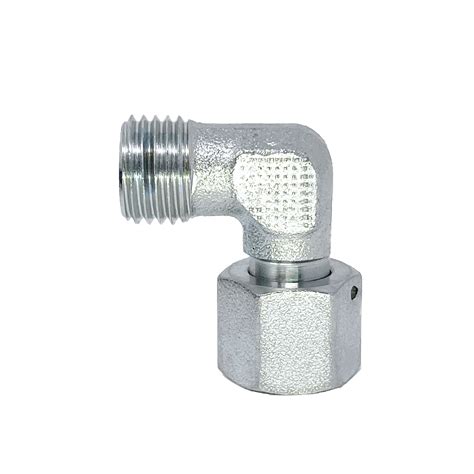 5360L-08 : Adaptall 90-Degree Adapter, Male L08 DIN Tube x Female L08