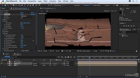 Adobe After Effects Vfx Creating Destruction With Shatter Motion