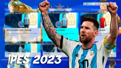 SAIU NOVA ATUALIZAÇÃO JI PATCH 100 ATUALIZADO PES 2023 PARA XBOX 360