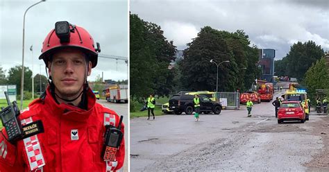 Explosion I Stålverk I Kolsva Tre Personer Till Sjukhus Svt Nyheter