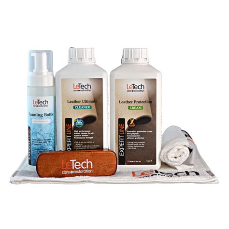 Набор LeTech для ухода за кожей (Leather Care Kit) 1000ml Сборный, Без ...