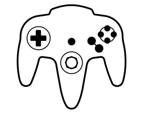 Xbox Controller Silhouette At Getdrawings Free Download