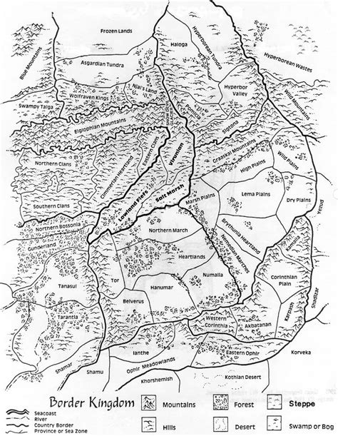 Maps Of The Hyborian Age