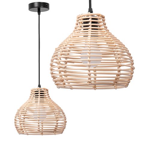 Lampa Wisz Ca Pleciona Bambusowa Natural Boho Xl App Cp Cena