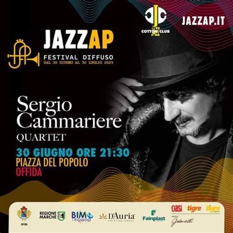 Sergio Cammariere A Offida Inaugura La Seconda Edizione Di JazzAP