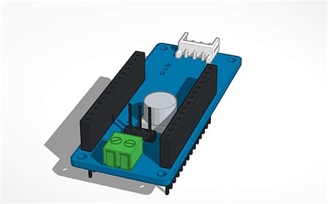 3D Modeling Of DYNAMIXEL Shield For Arduino MKR Series ROBOTIS