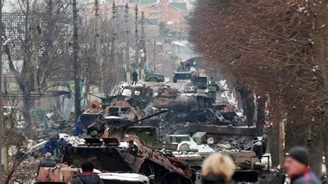 Ukraine war in pictures: Fifty days of devastation, death and ...