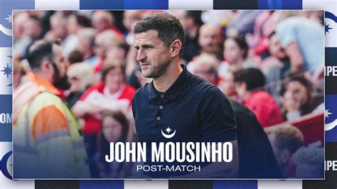 John Mousinho Post Match Middlesbrough V Pompey Youtube