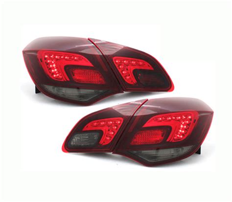 LED Achterlichten Opel Astra J Hatchback Rood Smoke Onlinecarstyling