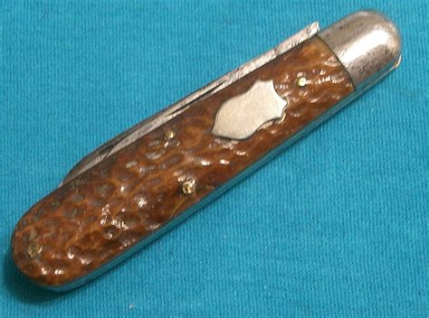 Antique Challenge Barehead Jack Knife Knives Old Pocket Antique