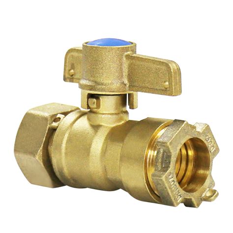 Bw L Brass Straight Lockable Valve With Pe End Bestway Bmag Valves