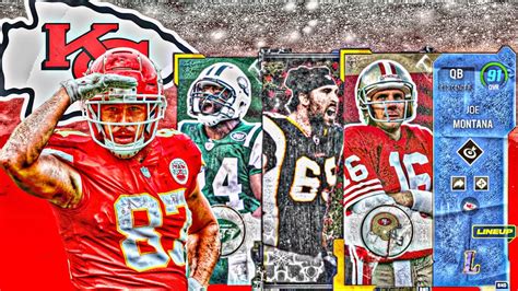 Best Chiefs Theme Team Legend Revis Legend Montana And More In