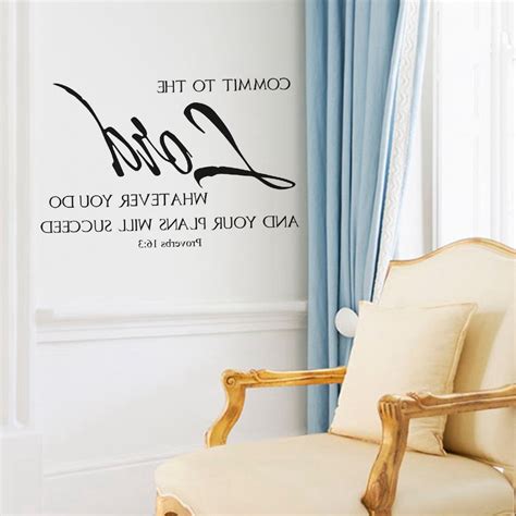 Adhesive Quote Motto Wall Sticker Bedroom Living Room Wall Decal Home