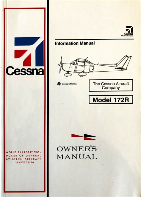 Cessna 172r Pilot Operating Handbook Total 245 Pages Etsy