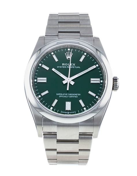 Rolex Oyster Perpetual 126000 Case 41 Mm Mens Case Material Steel