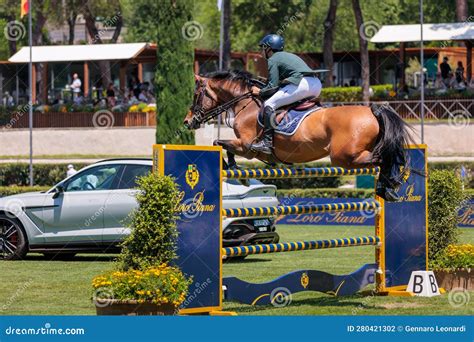 Yuri Mansur BRA During The 90 CSIO ROMA 2023 Editorial Photography