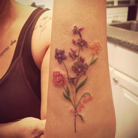 Birth Month Flower Tattoo Ideas Image To U