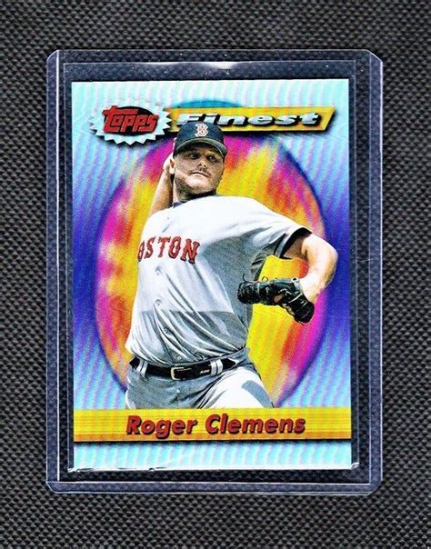 Roger Clemens 2021 Topps Finest Flashbacks High Number Short Print