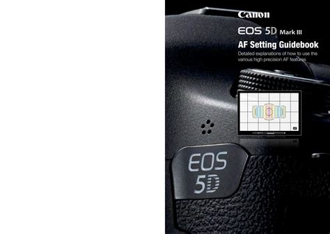 Eos D Mark Iii Af Setting Guidebook