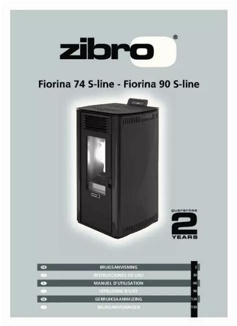 Notice ZIBRO FIORINA 74 S LINE poêle à granulé Trouver une solution à